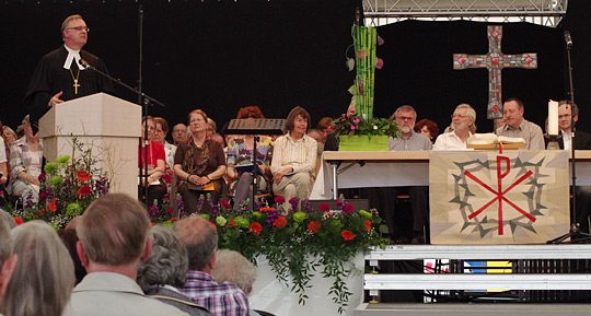 Gottesdienst auf der Landesgartenschau